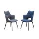 3H Furniture Fabric Upholstered Dining Chairs in Various Colors