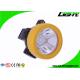 4000lux strong brightness Environmental LED Miners Cap Lamp Small Size With All - In - One Structure