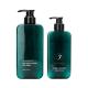 Emerald Green Plastic Shampoo Lotion Bottle with Press Pump Dispenser for Long-Lasting and Durable