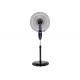 36W 120V 3 Quiet Speeds Electric Pedestal Fans , Indoor Decorative Oscillating Floor Fans