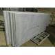 Carrara White Marble Stone Kitchen Countertops Sink Hole For Construction