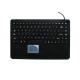 5VDC Silicone 87 Keys Waterproof Medical Keyboard 100mA With Integrated Touchpad