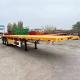 40 Foot Flatbed Semi Trailer 3 Axle for Sale in Zimbabwe Manufacturers