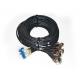 2 Core AARC - LC 24 Core LC Male Outdoor Cable Assembly For Surveillance Systems
