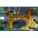 Halloween Inflatable Arch Logo Printing Dragon Shaped Inflatable Arch Archway 7 * 4m Custom Inflatable Arch