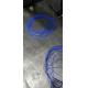 1*2 mm Industrial  silicone tube blue