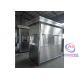 Full Stainless Steel Modular Ticket Booth Air Conditioner Configuration Near Sea Use