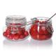 Air Sealed Glass Food Jars With Clip Lid 100ml 200ml