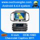 Ouchuangbo S160 Chevrolet Captiva 2011 multimedia gps radio navi DVD android 4.4 1024*600