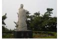 Lu Xun travels in the park  Qingdao of China