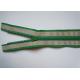 Garment accessory decorative metal separating zippers for hand bags