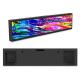 Black 28in Stretched LCD Display 400cdm2 Stretched Bar Lcd