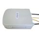 6 Cable Ports FTTH Fiber Optic Terminal Box ABS Plastic Indoor Wall Mounted