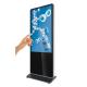 65 inch floor stand touch screen lcd interactive kiosk with base all in one computer display