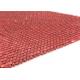 Red Round Shape 6mm Decorative Wire Mesh Sequins Metal