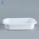 18*13*3cm Microwave Safe White CPET Trays Food Packaging