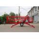 Portable Compact Boom Lift Towable Articulated Mobile Trailer