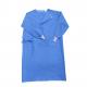 Anti Bacterial Disposable Surgical Gowns Protective Doctors Suits Blue Tape