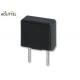 8.4x8.4x4mm Black Square Subminiature Quick-acting Fast Blow Small Micro Fuse 50mA-10A With 300VAC Rating