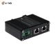 10/100/1000/2.5G 60W PoE Injector 802.3at Din Rail Outdoor Power Injector Adapter