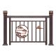 Indoor Balustrade Wrought Iron Handrail Stair Railing Design for Apartment Wall Mounted