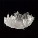 D300mm Luxury Fruit Bowl Crystal Glass For House Decor  Lightweight