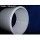 White Zirconia Ceramic Ring , High Strength Zro2 Technical Ceramic Parts
