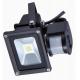 IP65 Ra 80 Sensor LED Flood Light 30 Watt 2310lm Commercial Lighting