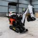 Multipurpose 1500kg Mini Backyard Excavator High Maneuverability