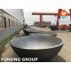 Oil Gas Tank Torispherical Dished Head Ends For Tanks Boilers Stainless Steel Tank Head SS304 SS316 Pressure Vessel