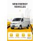 2024 New Vanvoiture Electrique New Energy Vehicles Carros Electric Cargo Mini Van New Gonow Shuailing 260km 60kw