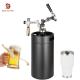 Insulated Vacuum Ball Lock Mini Keg , Carbonated Drink Ball Lock Soda Keg