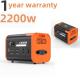 Portable 1800W 2000W 2200W 2400W Camping Power Station for Solar Energy Boat RV and Laptop