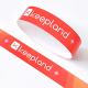 Synthetic Personalized Paper Wristbands For Events Full Color Printing