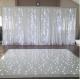 3500K Party Backdrop Cloth Decoration LED White Twinkle Light Curtain For Wedding