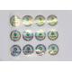 Shining Tuna Food Laser Label Sticker , Die Cut Shape Self Adhesive Laser Labels