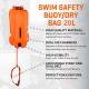 18L Swim Buoy Waterproof Inflatable Dry Bag Safety Float For Water Sports