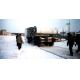 100m Snow Area Transport Semi Trailer Soft Surface Layer Polyester Composite Materials