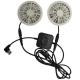 Japanese Brushless Motor Air Conditioning Vest Fan Small Two Fans In One Lightweight