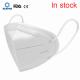 Comfortable Foldable Kn95 Mask  Skin Friendly Non Woven Material Ear Wearing