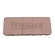 Brown Durable Swim Spa Covers High R - Value Expanded Polystyrene Material