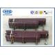 Anti Corrosion Industrial Boiler Superheater Tube , Fuel Gas Superheater High Speed Heating