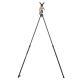 Foldable High Stability Black Shooting Stand 1.2kg Weight