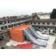 Events Inflatable Combo Slide With Large Platform Outdoor PVC Tarpaulin Material