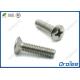 DIN 966 Stainless Steel Philips Oval Head Machine Screw