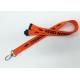 2cm Wide Silk Screen Lanyards / Safety Lanyards For ID Badges