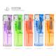 Five Colors Butane Gas Refillable Baida Electronic Gas Cigarette Lighter for Soft Piezo