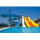 Playground fiberglass slide pool slides for kids and adult