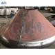 St45 PED Conical Stainless Steel Dished Ends Heads Sch80 Carbon Steel