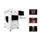 White 3D Crystal Laser Engraving Machine  For Crystal And Glass Engraving